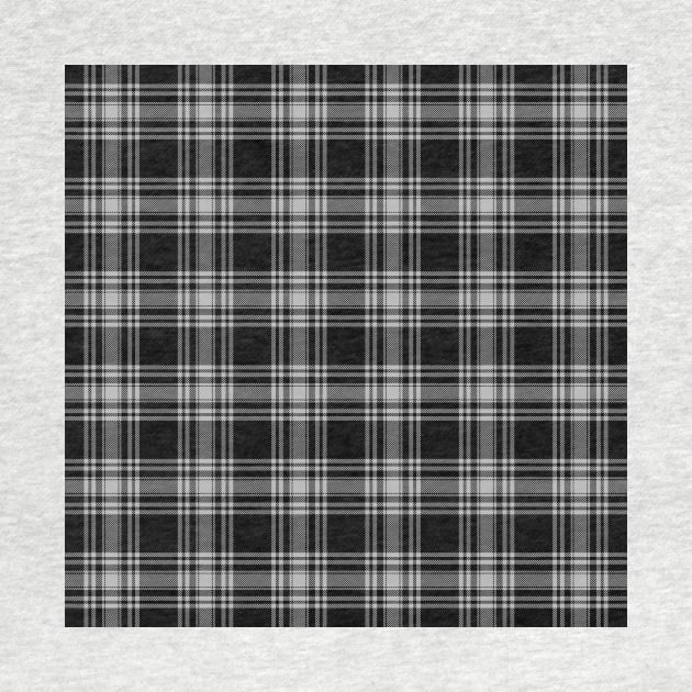 Menzies Black Tartan Plaid Scottish Pattern by terrybain